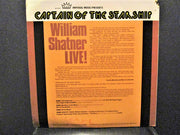 William Shatner : Captain Of The Starship - William Shatner Live! (2xLP, Album, RE)