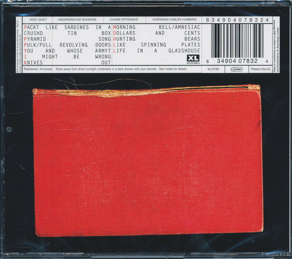 Radiohead : Amnesiac (CD, Album, RE)