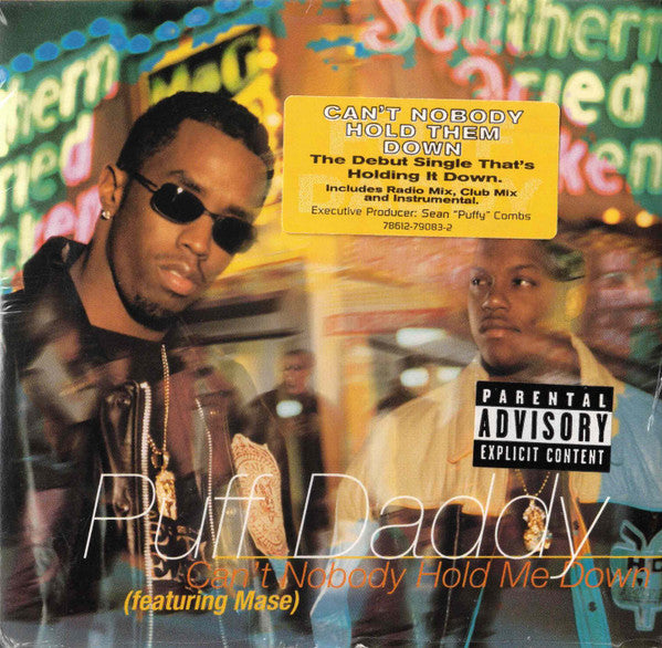 Puff Daddy Featuring Mase : Can't Nobody Hold Me Down (CD, Single, Car)