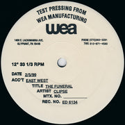 Clipse : The Funeral (12", TP)