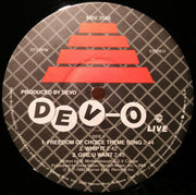 Devo : Dev-O Live (12", EP, Jac)
