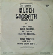 Black Sabbath : Attention! Black Sabbath Volume Two (LP, Comp, RP, Tra)
