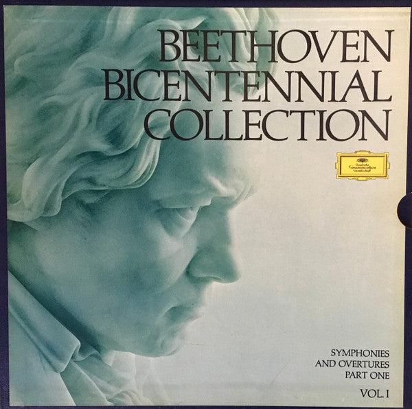Ludwig van Beethoven - Herbert von Karajan, Berliner Philharmoniker : Symphonies And Overtures Part One (5xLP, Aut + Box, Comp)