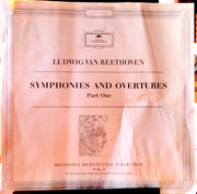 Ludwig van Beethoven - Herbert von Karajan, Berliner Philharmoniker : Symphonies And Overtures Part One (5xLP, Aut + Box, Comp)