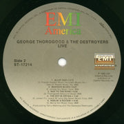 George Thorogood & The Destroyers : Live (LP, Album, Spe)