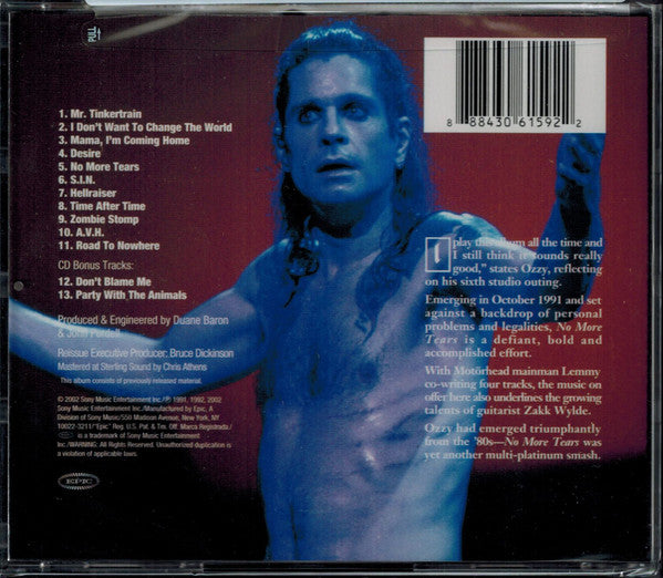 Ozzy Osbourne : No More Tears (CD, Album, RE, RM)