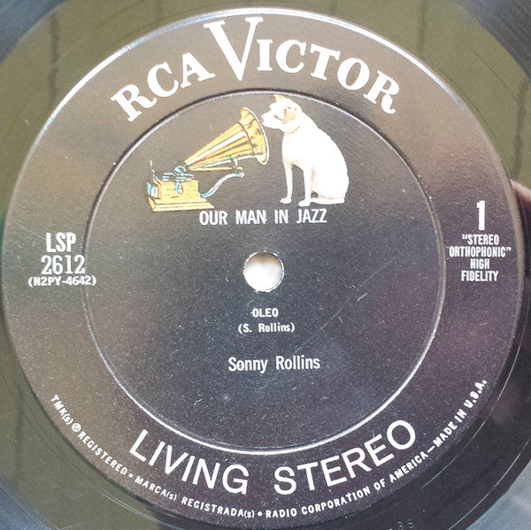 Sonny Rollins : Our Man In Jazz (LP, Album)