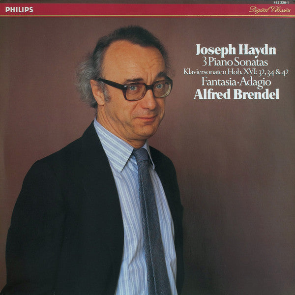 Joseph Haydn, Alfred Brendel : 3 Piano Sonatas (Klaviersonaten Hob. XVI: 32, 34 & 42) / Fantasia ∙ Adagio (LP)