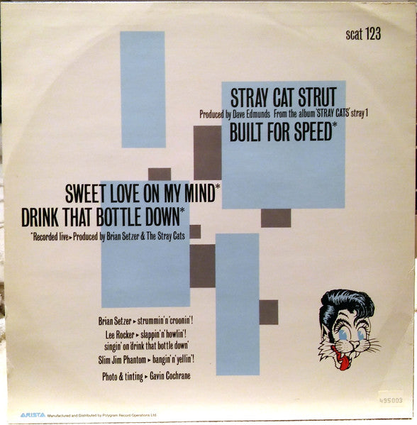 Stray Cats : Stray Cat Strut (12")