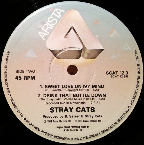 Stray Cats : Stray Cat Strut (12")