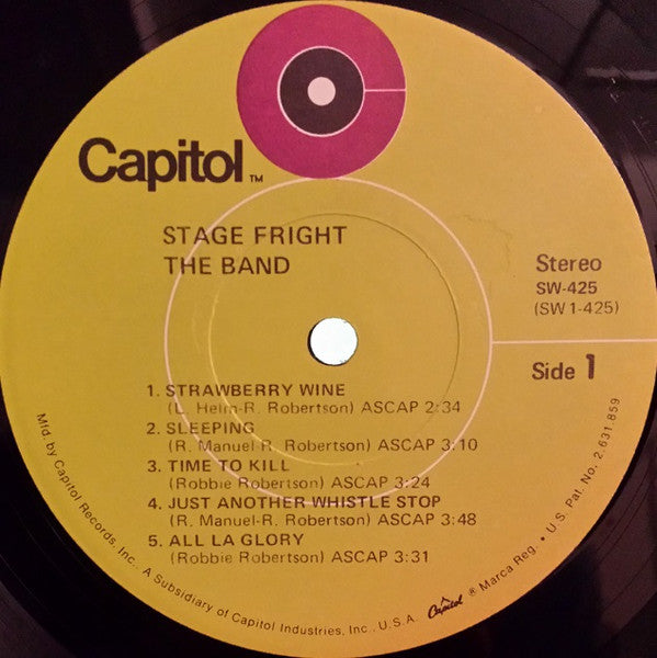 新品未開封 Stage Fright THE BAND 完全生産限定版CD+LP Band. - Stage Fright - Amazon.com Music