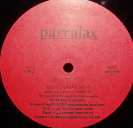 Parralax : Sickle Cell (12")