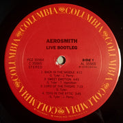 Aerosmith : Live! Bootleg (2xLP, Album, San)