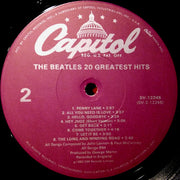 The Beatles : 20 Greatest Hits (LP, Comp, M/Print, 1st)
