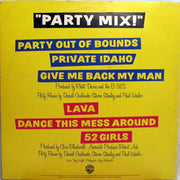 The B-52's : Party Mix! (LP, MiniAlbum, Mixed, Win)
