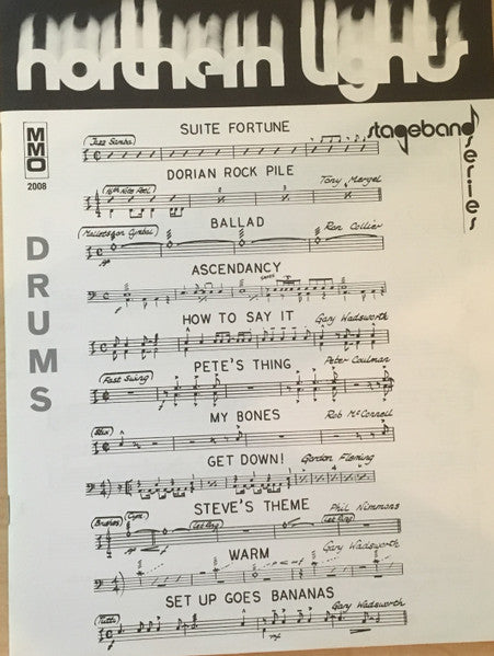 Canadian All Star Stage Band : Northern Lights / Music Minus One Drummer (LP)
