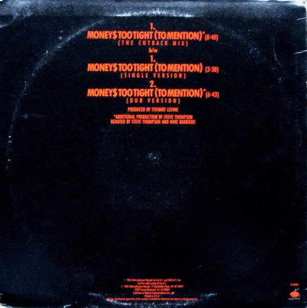 Simply Red : Money's Too Tight (To Mention) (The Cutback Mix) (12", Spe)