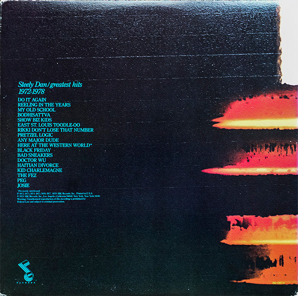 Steely Dan : Greatest Hits (2xLP, Comp)