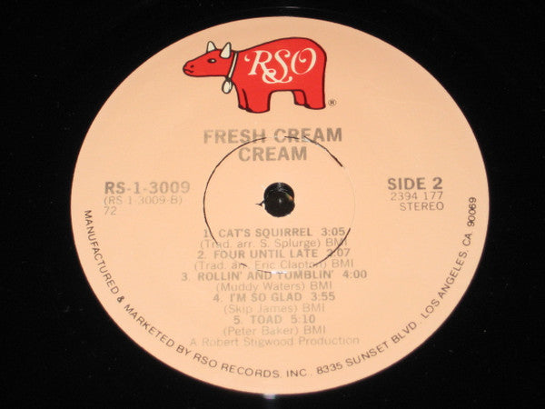 Cream (2) : Fresh Cream (LP, Album, RE)