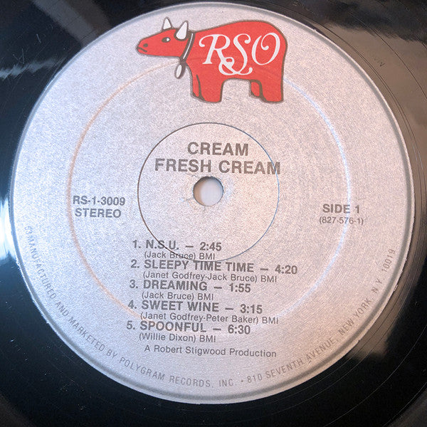 Cream (2) : Fresh Cream (LP, Album, RE)