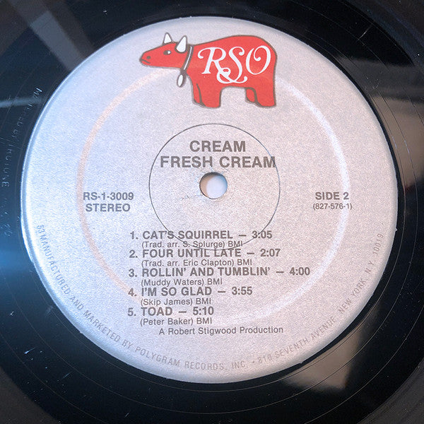 Cream (2) : Fresh Cream (LP, Album, RE)