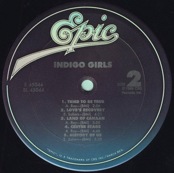 Indigo Girls : Indigo Girls (LP, Album)