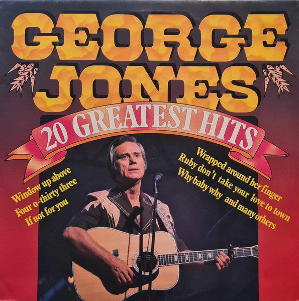 George Jones (2) : 20 Greatest Hits (LP, Comp)