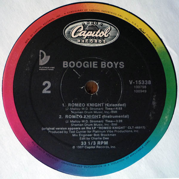 Boogie Boys : I'm Comin' (12")
