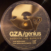 GZA / Genius* : Beneath The Surface (12", Single, Promo)