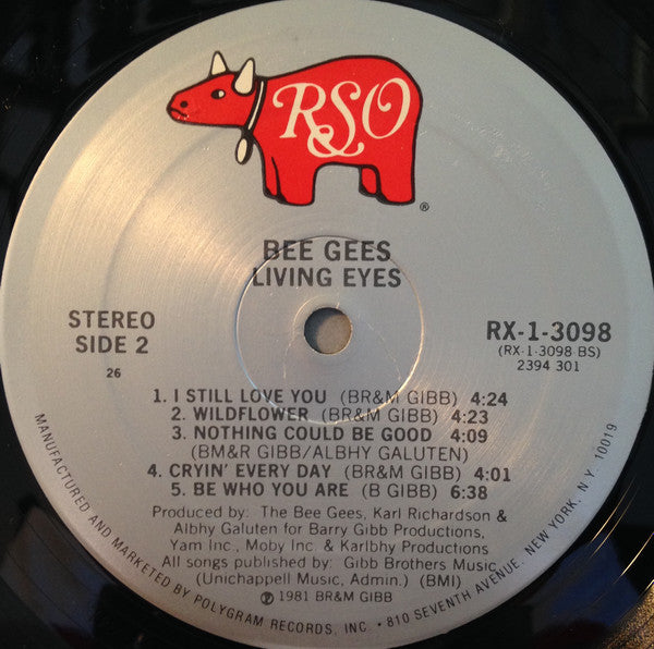 Bee Gees : Living Eyes (LP, Album, 26)