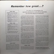 Various : Remember How Great...? (LP, Comp)