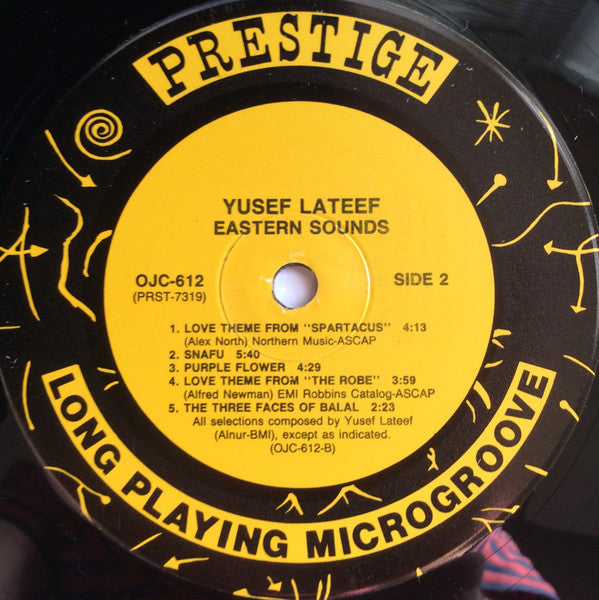 Yusef Lateef : Eastern Sounds (LP, Album, RE, RM)