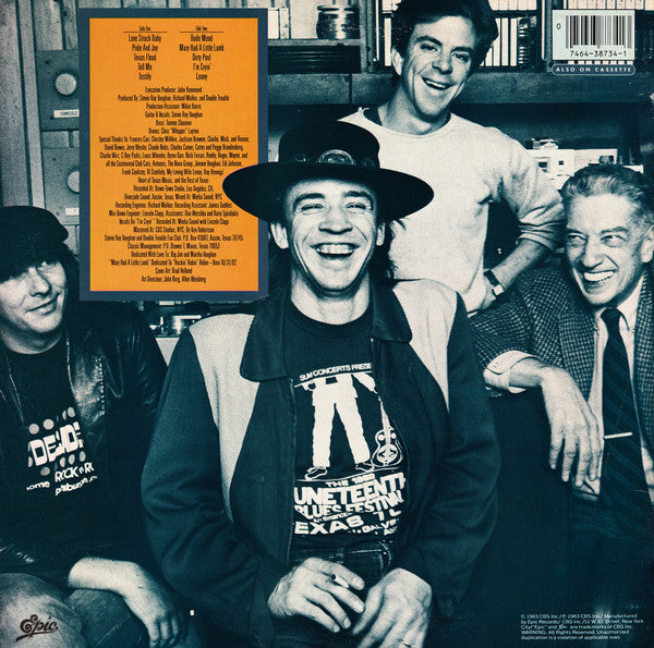 Stevie Ray Vaughan & Double Trouble : Texas Flood (LP, Album, Pit)