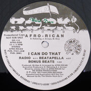 Afro-Rican : I Can Do That / Let It Go (12", Promo)