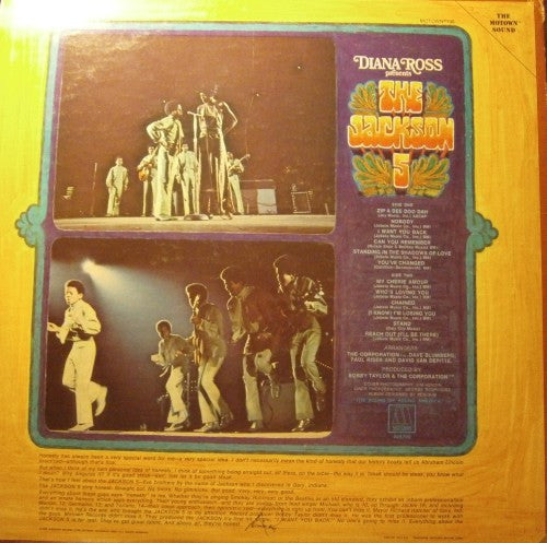 レコード DIANA ROSS PRESENS THE JACKSON5 LPレコード