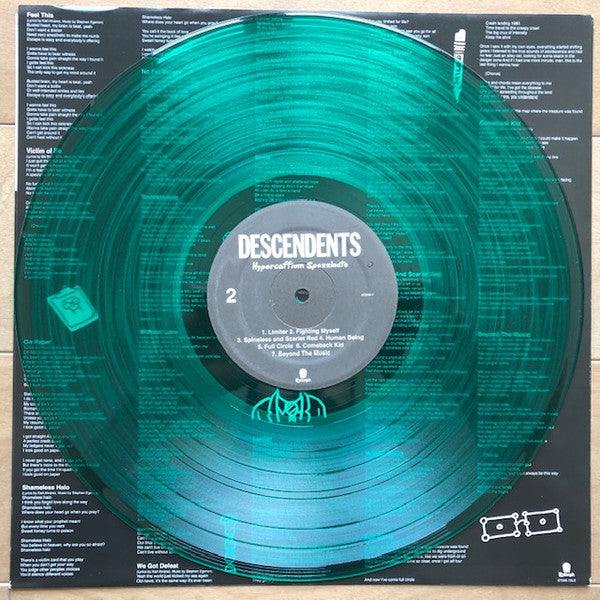 Descendents : Hypercaffium Spazzinate (LP, Album, Gre)