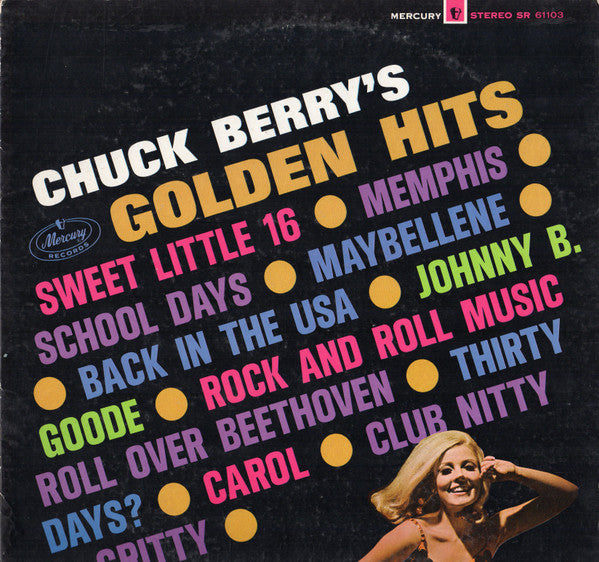 Chuck Berry : Chuck Berry's Golden Hits (LP, Album, RE, Hau)