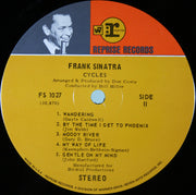 Frank Sinatra : Cycles (LP, Album,  In)