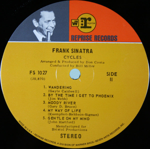 Frank Sinatra : Cycles (LP, Album,  In)
