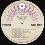 Blackfoot (3) : Strikes (LP, Album, PR )