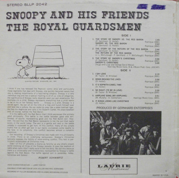 The Royal Guardsmen : Snoopy And His Friends The Royal Guardsmen (LP, Album)