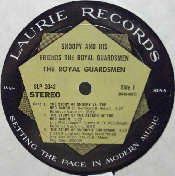 The Royal Guardsmen : Snoopy And His Friends The Royal Guardsmen (LP, Album)