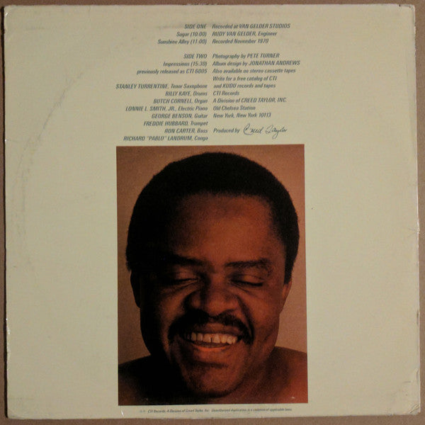 Stanley Turrentine : Sugar (LP, Album, RE)