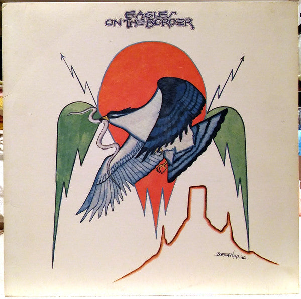 Eagles : On The Border (LP, Album, RP, AR)