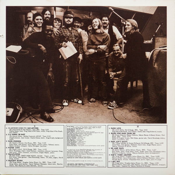 Doug Sahm & Band : Doug Sahm And Band (LP, Album, RI )