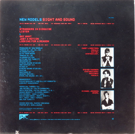 New Models : Sight And Sound (12", EP)