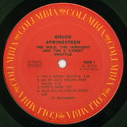 Bruce Springsteen : The Wild, The Innocent & The E Street Shuffle (LP, Album, RE, Pit)