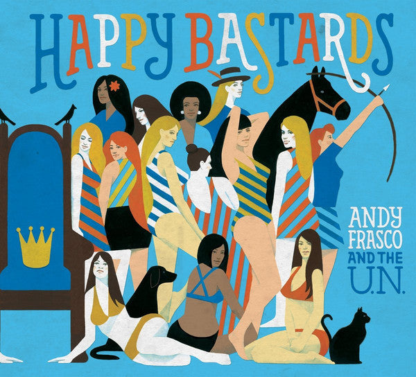 Andy Frasco & The U.N. : Happy Bastards (LP, Album, Ora)