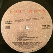 Foreigner : Inside Information (LP, Album, Spe)