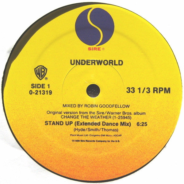 Underworld : Stand Up (12", Maxi)